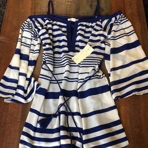 Double Zero cold shoulder dress